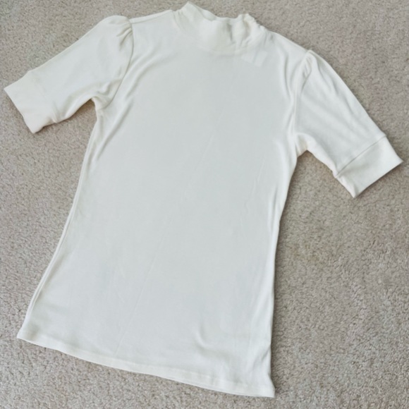 NWT Vintage Limited Too Cream Ivory Crop Sleeve Top Shirt Girls Sz. 16 - Picture 1 of 3